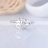 Hot Sale 925 Stering Silver Ring Zircon Design Lock Ring thumbnail-4