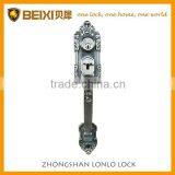 New Design Luxury Zinc Alloy Antique Brass Finish Key Lock thumbnail-2