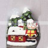 Christmas Decorative Handmade Ceramic Decoration Hanging Santa thumbnail-2