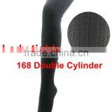 168 Needles Double Cylinder 6X2 Rib Tights Lady Pantyhose Cotton thumbnail-1