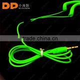 China Supplier Noise Cancelling Spring Extension Cable Metal Earbuds in Ear Earphone thumbnail-2