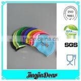 Beach Swim Colorful Silicone Stretchy Swimming Cap Hat thumbnail-1