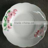 Elegant Fancy Ceramic Soup Deep Plates Dinner Palte With Decal ,China Supplier Dishes thumbnail-3