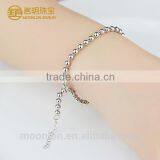 Wholesale Silver Beads Bracelets for Men, Friendship Bracelets Jewelry Stores thumbnail-2