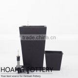 Square Poly Terrazzo Flower Planter Indoor and Outdoor Decor thumbnail-6