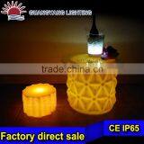 LED Plastic Round Short Table thumbnail-5