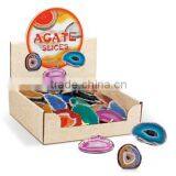 Colored Agate Slices