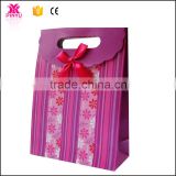 Nice design Red craft paper gift bag when birthday party and Chrismas