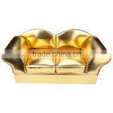 Chinese Factories Wholesale Custom High-grade PU Leather Watch Box, Golden Gift Box thumbnail-2