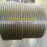 hot sale flexible galvanized steel wire rope 14mm
