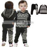 New Fashion Geometric Pattern Baby Boys Clothes thumbnail-1