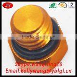 Dongguan Factory OEM Hot Sale New CNC Turning Billet Air Bleeder Screws For GM 2001-2016 Diesel Gold Fuel Filter thumbnail-3