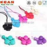 Non-toxic Safe Silicone Bbay Teether Necklace Teeth Toy Teeth Pendant thumbnail-4