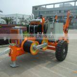 40KN Hydraulic Cable Puller With 7 Grooves for Stringing During Line Transmission thumbnail-1