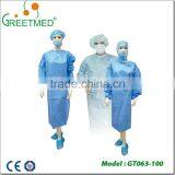 Wholesale pp pe Sms Smms Spunlace Medical Sterile Disposable Surgical Gown thumbnail-1