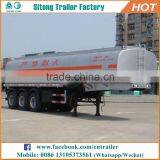 3 Axles 30-60cbm Milk Water Tank Semi Trailer Liquid Food Tanker Truck Trailer thumbnail-4