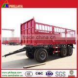 Drawbar Towing Small Box Steel Cage Trailer For Tractor thumbnail-2