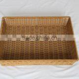 Plastic Rectangle Woven Bread Basket thumbnail-5