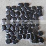 Mixed Colour Pebbles/pebble Meshed Tile/cobble thumbnail-2