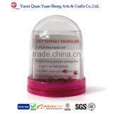 Polyresin Custom Romantic Wedding Picture Insert Snow Globe thumbnail-5