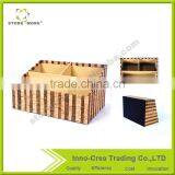 Store More Long Serve Life Wood Desktop Organizer thumbnail-3
