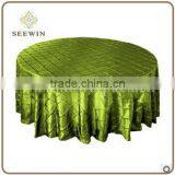 Pewter Pintuck Tablecloth thumbnail-2