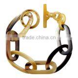 High Quality Best Selling Buffalo Horn Yellow Blue Modern Bracelet From Vietnam thumbnail-1