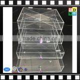 2016 Manufacturer Supply 3/4/5/6 Drawer Acrylic Makeup Organizer Wholesale thumbnail-2