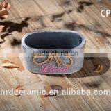 2016 Concrete Flower Plant Planter Colorful Decorative Cement Flower Pot thumbnail-2