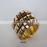 Brass and Copper Napkin Ring In Mirror Polish Available in Other Colours thumbnail-1