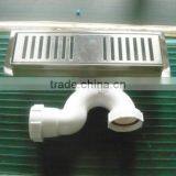 Shower Floor Drain With Grid or Tile Use Stainless Steel 25cm thumbnail-2