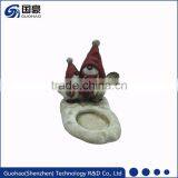 Custom Christmas Ornament Resin Bird Candle Holder thumbnail-1