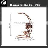 Home and Garden 1 Bottle Metal Red Wine Rack Wall Wine Rack thumbnail-6