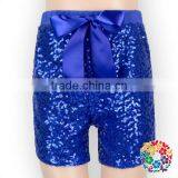 Girls Blue Sparkle Sequin Girls Birthday Sequin Shorts thumbnail-5