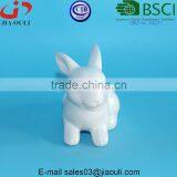 BSCI Audit Factory EASTER Decorations Small Ceramic Bunny Figurines thumbnail-2
