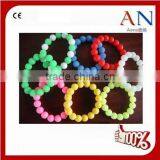 HOT Silicone Beaded Bacelet thumbnail-1