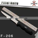 Dew Design High Quality 6.5'' 420ss Knife With TPR Handle thumbnail-2