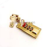 Smaller Combination Number Lock With Hasp for Pilot Case, Combination Lock With Push Buttom for Suitcase, Left Hand thumbnail-2