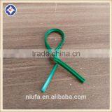 Plastic Green 4'' Twist Tie General Use thumbnail-6