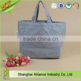 China Blue Color Cotton Handled Shopping Bag Manufacture thumbnail-1