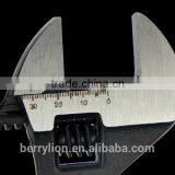 Berrylion 15"/375mm Adjustable Wrench Black Polished Adjustable Wrench thumbnail-6