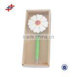 Silicone Pen,fancy Rubber Flower Ballpoint Pen,silicone Rubber Pen Holder thumbnail-1