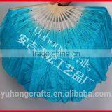Wholesale Silk Belly Dance Fan Veils thumbnail-1
