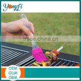 Colorful Silicone Kitchen Utensils Silicone Bbq Grill Brush