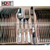 Eco-Friendly Feature and LFGB,FDA,SGS Certification 24/36/72pcs Cutlery Set thumbnail-2