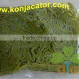 Chinese Manufacturer Instant Food Konjac Spinach Noodles in Bulks thumbnail-4