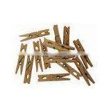 Mini Wooden Pegs/wood Clip/clamp/hanger Pins thumbnail-3