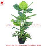Hot Sell Artificial Decorative Indoor and Outdoor Plant Bonsai Ficus Tree in a Pot for Decoration Use thumbnail-1