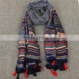 Factory Direct Digital Printing Cotton and Linen Scarf 2017 thumbnail-1