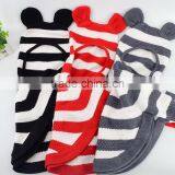2016 Autumn New Model Baby Girls Sweater Designs Striped Pullover Cloak thumbnail-3